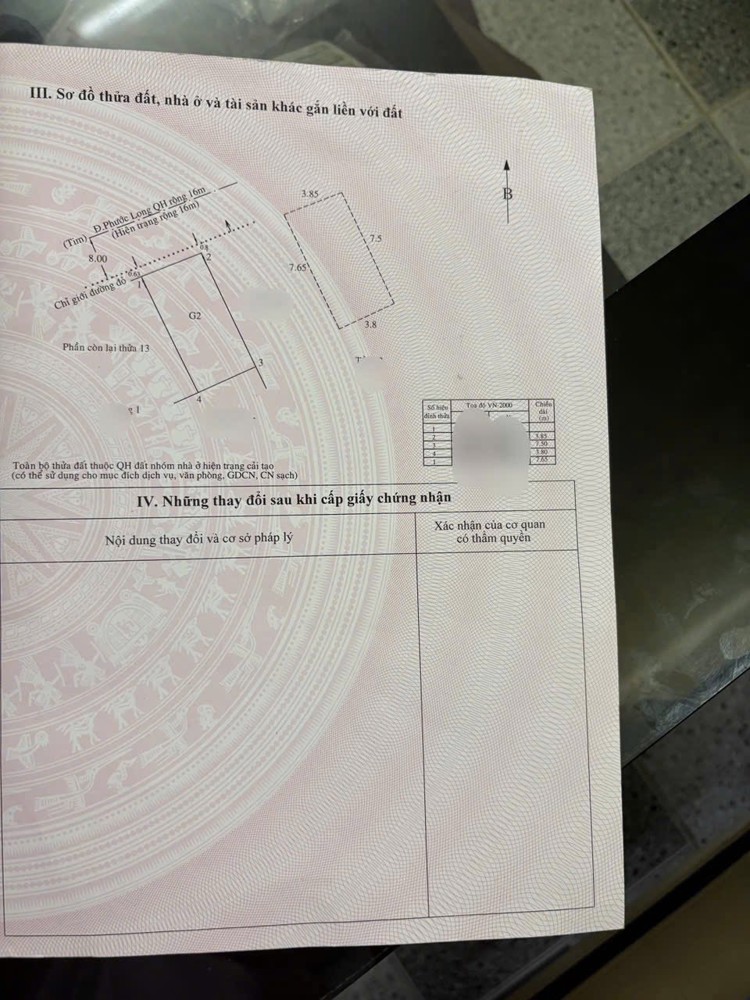 BÁN NHÀ 2 TẦNG MẶT TIỀN KINH DOANH ĐƯỜNG PHƯỚC LONG