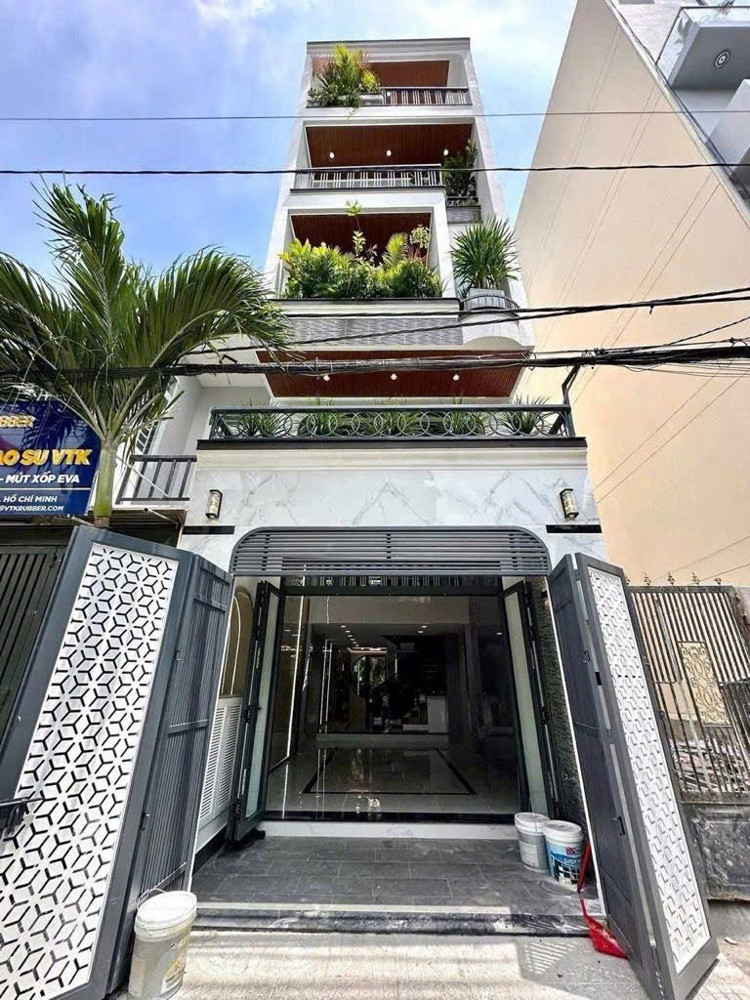 🏡SIÊU PHẨM NHÀ PHỐ - 5 TẦNG THANG MÁY - FULL NỘI THẤT CAO CẤP - HẺM 8M Ô TÔ THÔNG- HÀ HUY GIÁP Q12