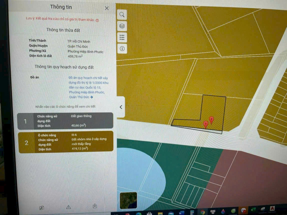 Bán Lô Đất Lớn 455m - Giá Siêu Rẻ - Đối Diện Vạn Phúc - Đường Số 4 Hiệp Bình Phước