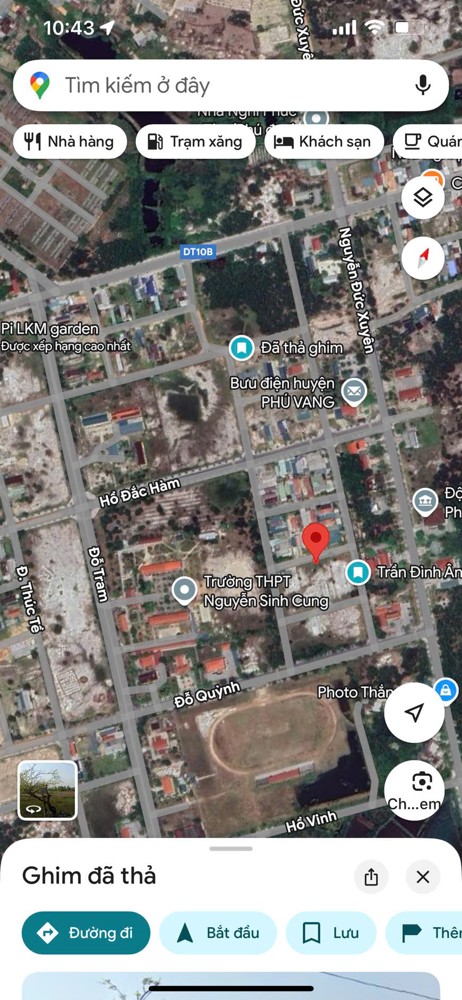 ĐẤT ĐẸP - GIÁ ĐẦU TƯ- CẦN BÁN LÔ ĐẤT KQH Hòa Tây Tại Phú Vang,TP.Huế, Thừa Thiên Huế