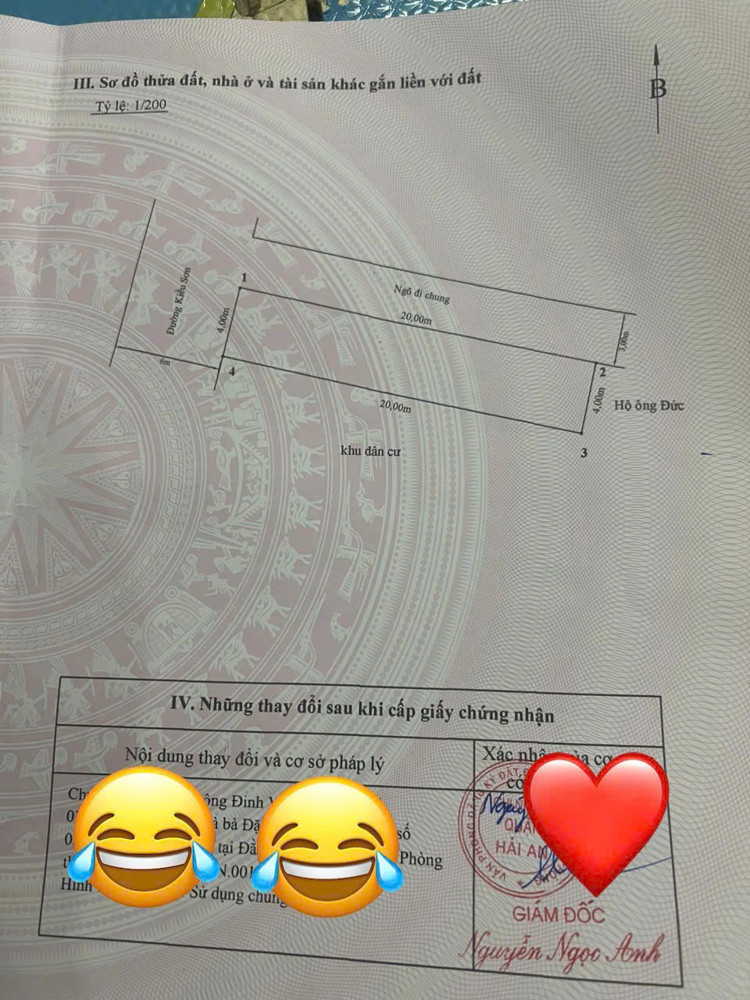 Bán Lô Đất Lô Góc Mặt Đường Kiểu Sơn – Gần Ngõ 193 Văn Cao, Trung Tâm Hải Phòng