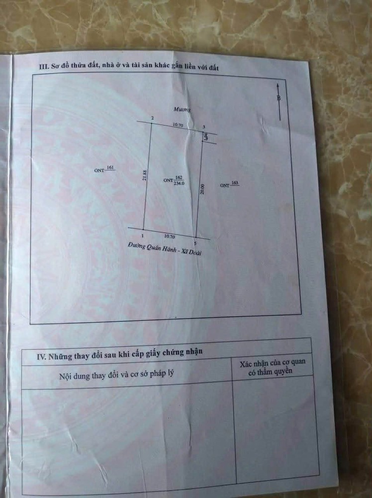 HOT HOT - CẦN BÁN LÔ ĐẤT TẠI xóm Lạc Hồng, Nghi Diên, Nghi Lộc, Nghệ An