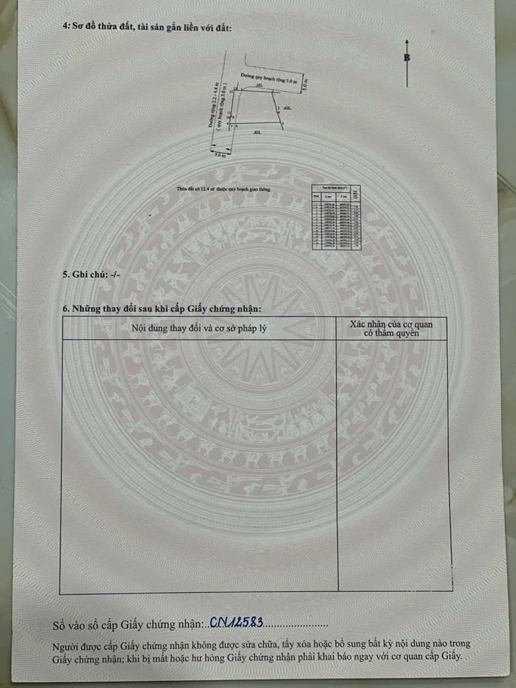 BÁN LÔ GÓC GẦN CC HOÀNG QUÂN ( VĨNH HOÀ ) - BẮC NHA TRANG