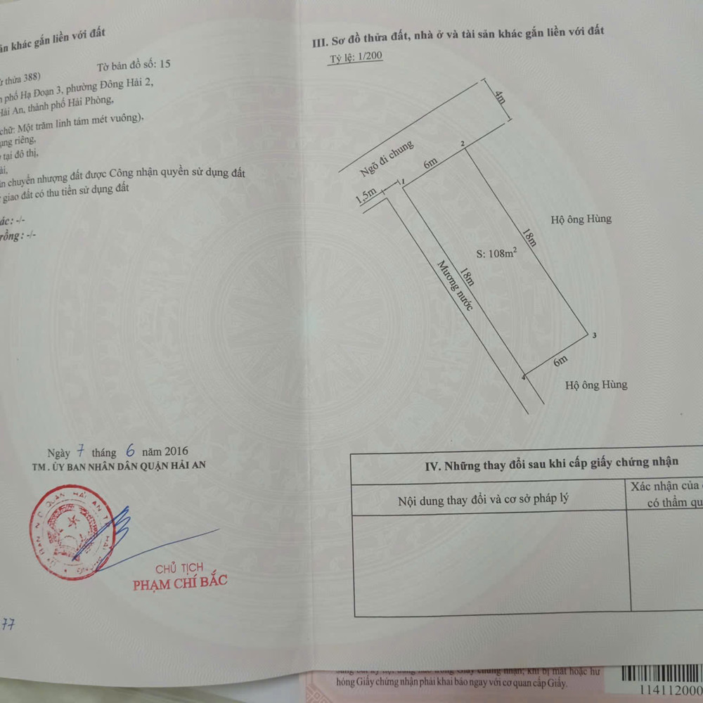 Chính chủ cần bán đất xây Villa tại Hạ Đoạn 3, số 681 Đông Hải, Hải Phòng – Vị Trí Đắc Địa, Phù Hợp