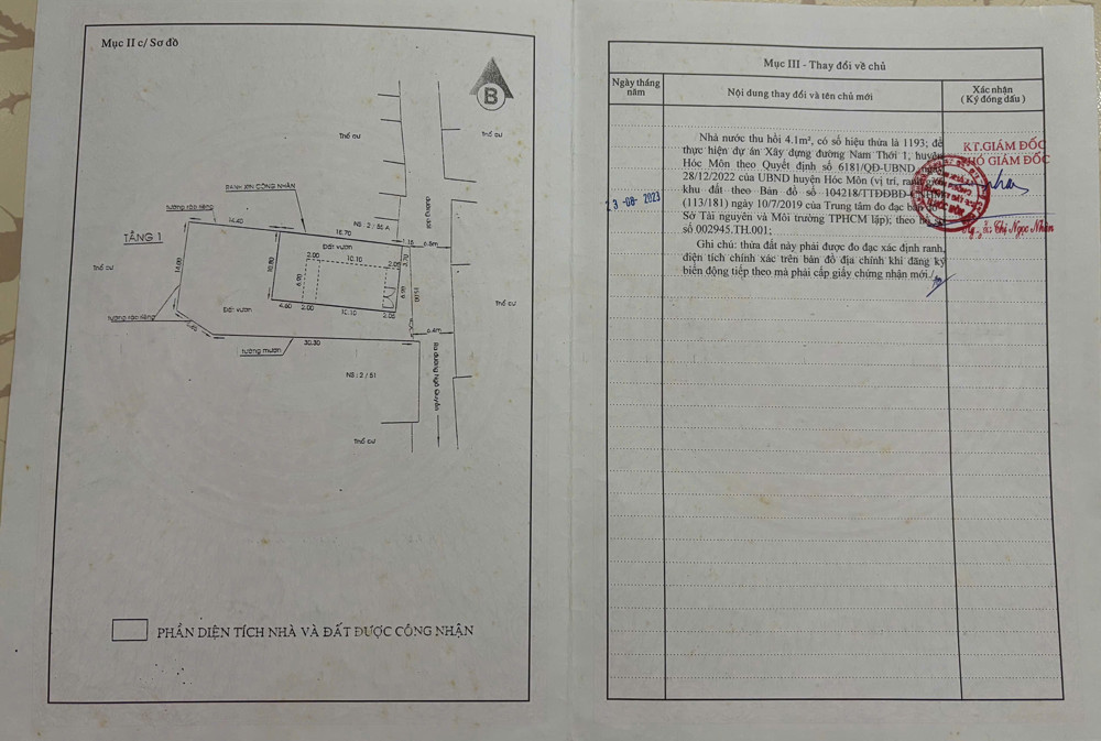 HÀNG HIẾM NHÀ C4 (10X20) MẶT TIỀN BÙI THỊ LÙNG – GẦN CHỢ HÓC MÔN 100M