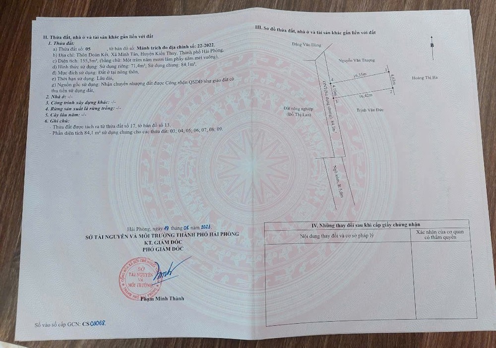 LÔ 71,4M² ĐƯỜNG Ô TÔ TRÁNH – GẦN GA ĐƯỜNG SẮT MỚI – GIÁ ĐẦU TƯ 1.X TỶ – ZALO 0567 222 555