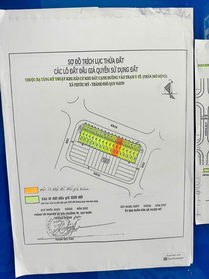 CƠ HỘI VÀNG – BÁN 2 LÔ ĐẤT LIỀN KỀ VỊ TRÍ VIP KHU PHƯỚC MỸ, TP. QUY NHƠN