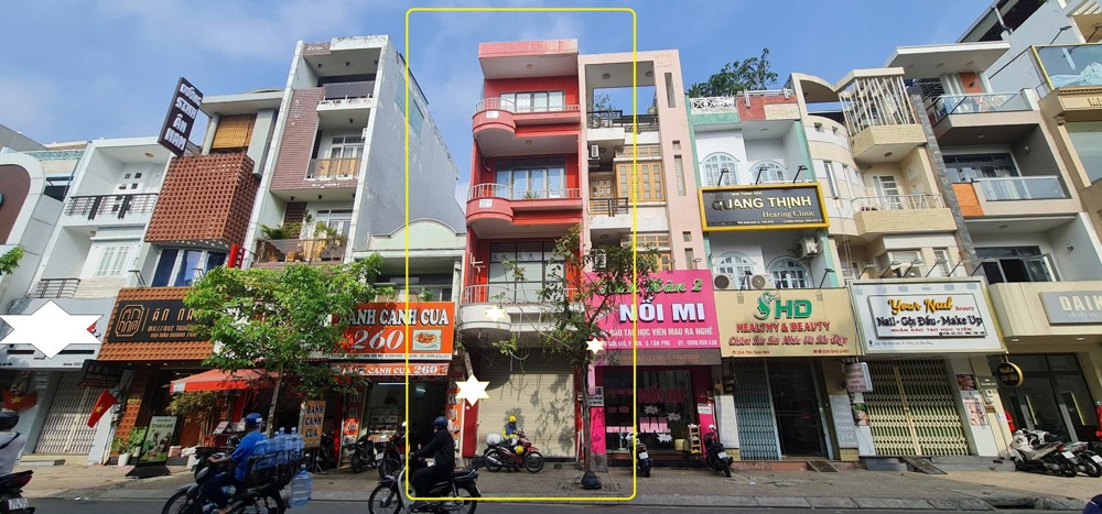 Cho thuê nhà Mặt tiền Tân Sơn Nhì 72m², 3Lầu - 27Triệu