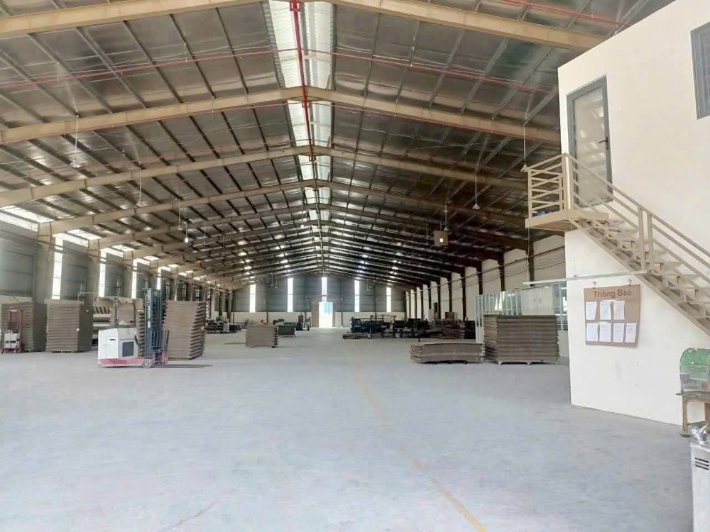 cho thuê nhà xưởng tại tân uyên bình dương – 1.300m² – pccc tự động – điện 250 kva, pháp lý đầy đủ,