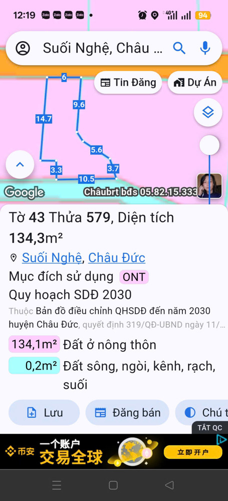 Bán nhà đường số 15,suối nghệ
Giá 1,450
Ngang 6m × 22m