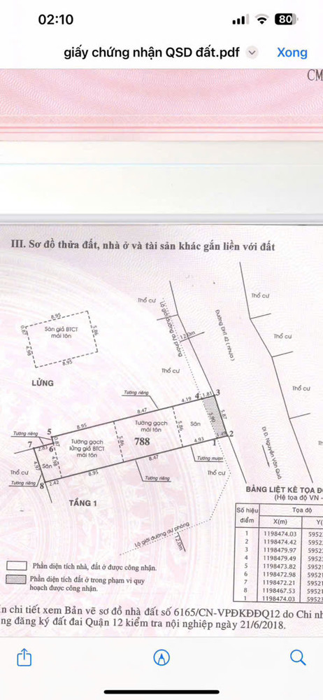 SIÊU PHẨM MẶT TIỀN ĐÔNG HƯNG THUẬN 42 – LÔ ĐẸP HIẾM, GIÁ QUÁ TỐT!