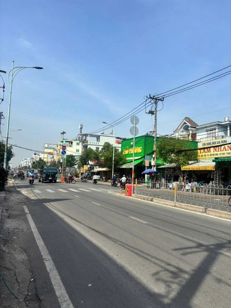 Bán Nhà Mặt tiền Lê Văn Quới - gần Bình Trị Đông, 14x58m, 2 Tầng. Sổ A4, tiện xây, 92 Tỷ