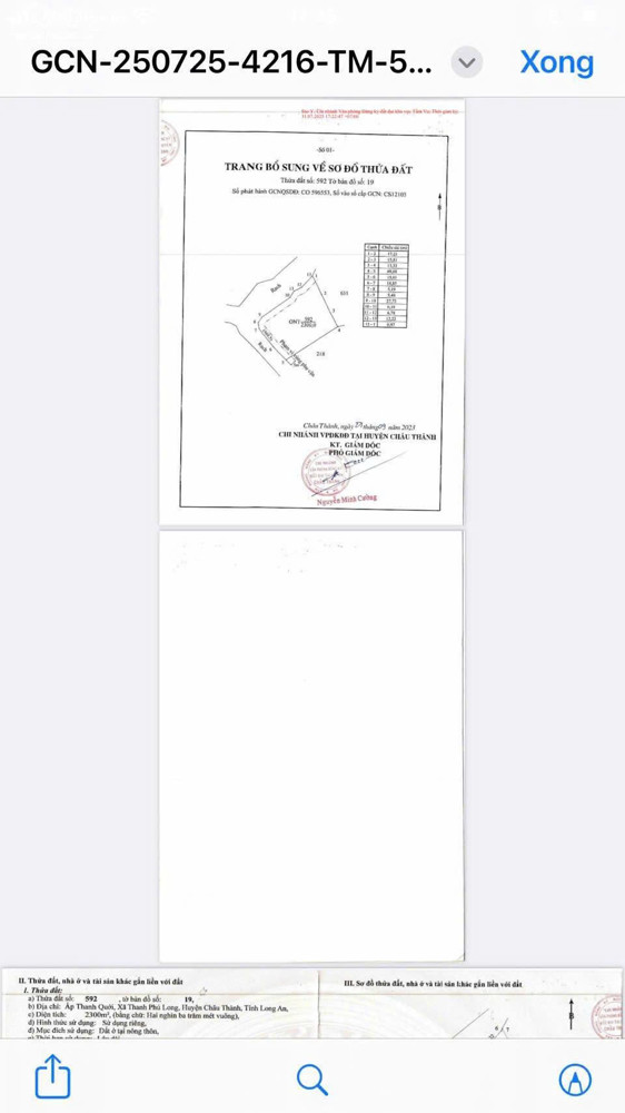 BÁN ĐẤT DT 4.300m2  fULL THỔ CƯ TẠI LONG AN