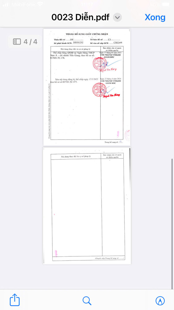 Bán Lô Đất Dt 15,000M2 Có 6.000 Đất Ở Tại Tỉnh Tiền Giang