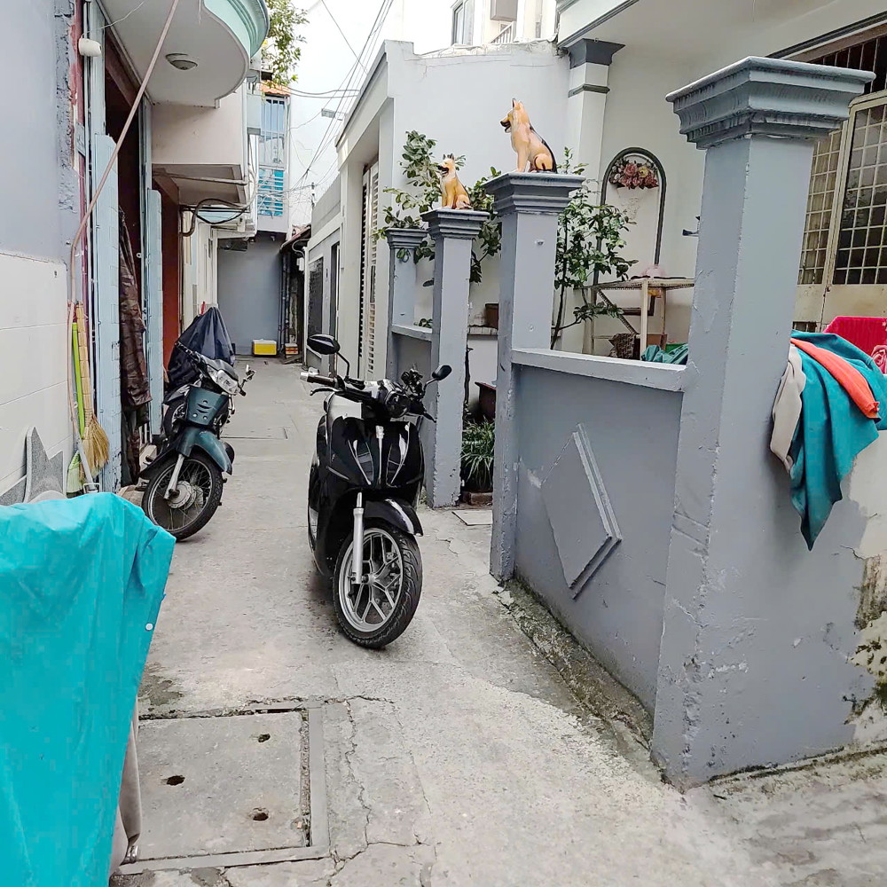 Nhà 5,2m x19m hẻm 119B Nguyễn Thị Tần P2