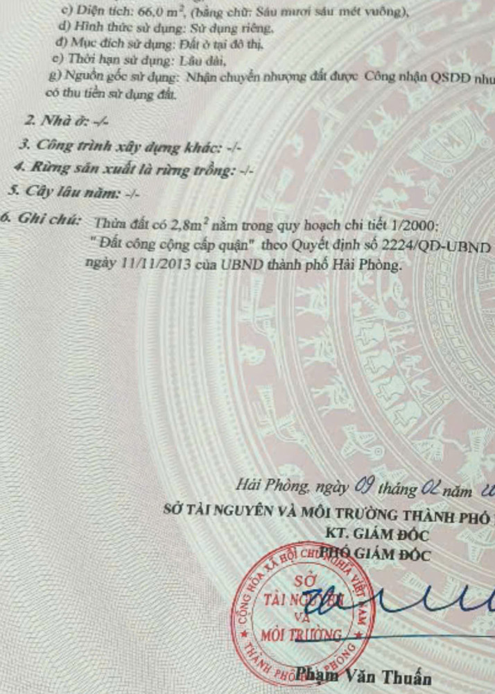 Bán Đất Tặng Nhà Cấp 4 Tại Phố Lê Lợi – Ngô Quyền, Hải Phòng – Ngõ Ô Tô Tránh – Vị Trí Trung Tâm