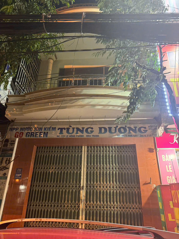 CHO THUÊ NHÀ MẶT TIỀN LÊ HỒNG PHONG – PHƯỜNG NAM NHA TRANG – KHU BUÔN BÁN SẦM UẤT