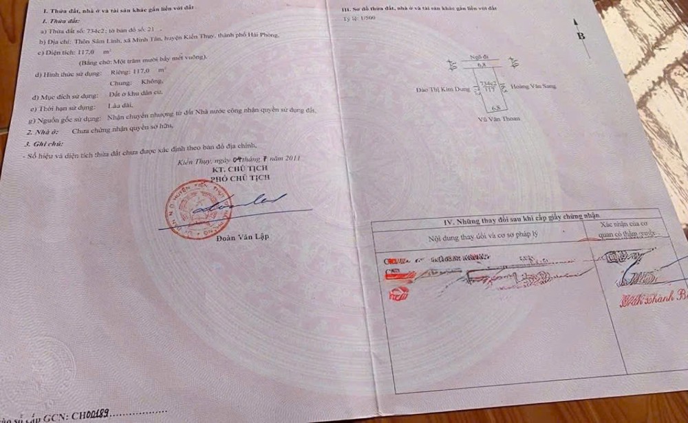 117m² 2 MẶT NGÕ – GẦN TL402 – GIÁ 1.7x TỶ – LÔ HIẾM KHU DÂN CƯ  ZALO 0567 222 555