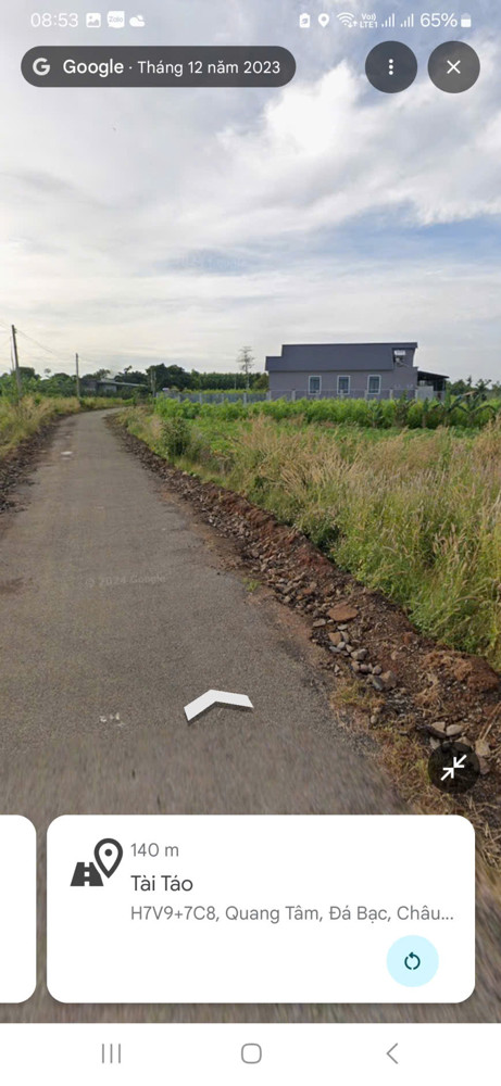 Đường Nhựa cách Đường Bình Ba 100m Cách Vòng Xoay 500m