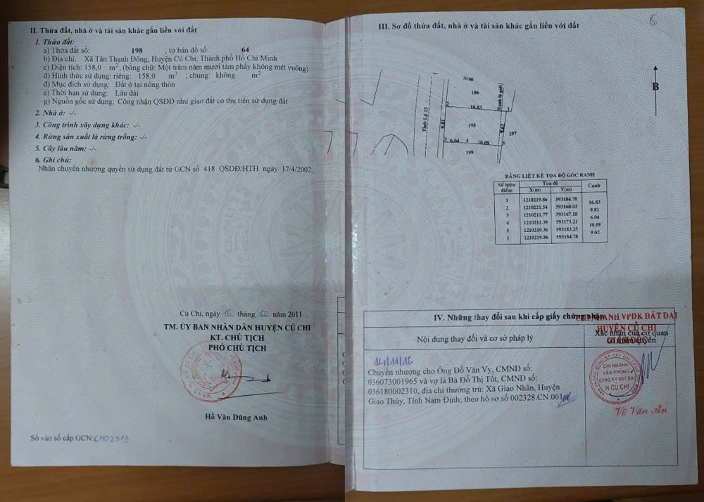 GIÁ TỐT - CHÍNH CHỦ Cần Bán Nhanh Mặt Tiền Kinh Doanh Tỉnh Lộ 15 Huyện Củ Chi, TP HCM