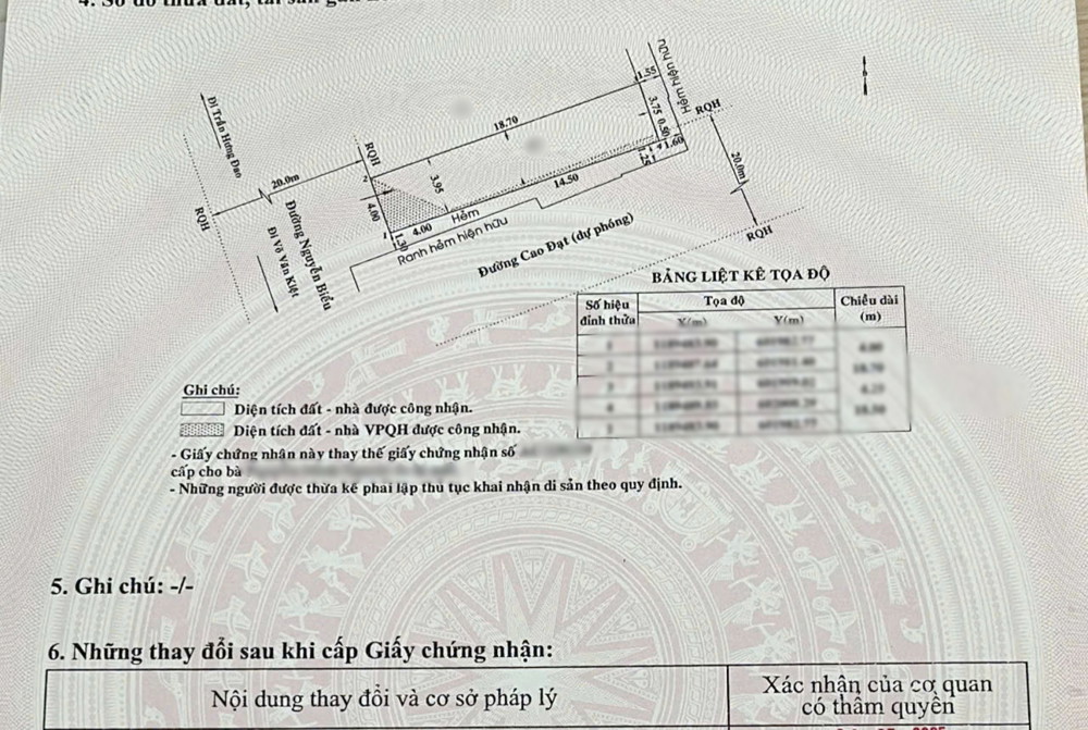 Nhà MT 4m×17,8m - 77m2 Nguyễn Biểu Q5, Giá : 26,3 Tỉ (TL)