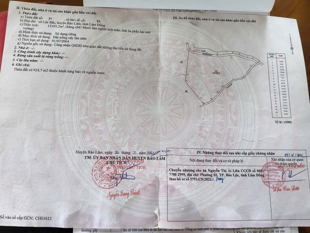 Một lô đầy tiệm năng dành cho nhà đầu tư 
- Ngay khu view của SG