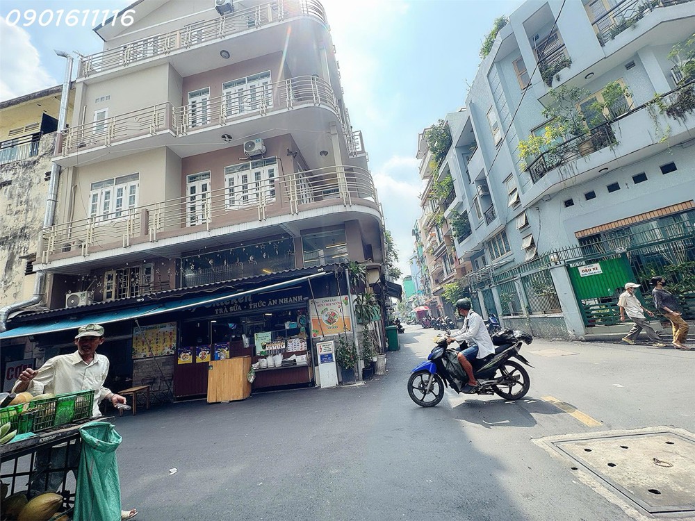CHÍNH CHỦ BÁN ĐI NƯỚC NGOÀI - NHÀ 5 TẦNG CĂN GÓC 2 MẶT TIỀN ĐƯỜNG SỐ KHU CƯ XÁ ĐÔ THÀNH, QUẬN 3