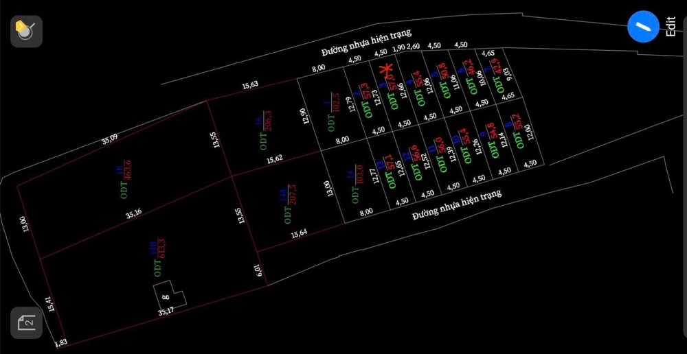 LÔ F0 NGÕ 100 TƯ THUỶ (402) HOÀ NGHĨA – ĐƯỜNG NHỰA 5–6M – TUYẾN 2 402 – GIÁ TỐT 1.4X TỶ  ZALO 0567