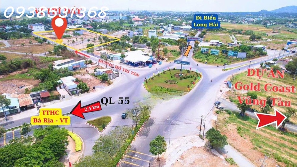 CHÍNH CHỦ NGỘP – CẦN BÁN GẤP LÔ ĐẤT ĐƯỜNG HỒ TRI TÂN, TT Long Điền – TP Bà Rịa (cũ), nay thuộc