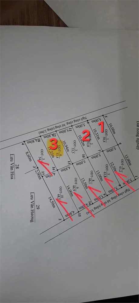 2 LÔ F0 TUYẾN 2 TRUNG NGHĨA – ĐÓN SÓNG CẦU RÀO 3  NGÕ 4M Ô TÔ  ZALO 0567 222 555