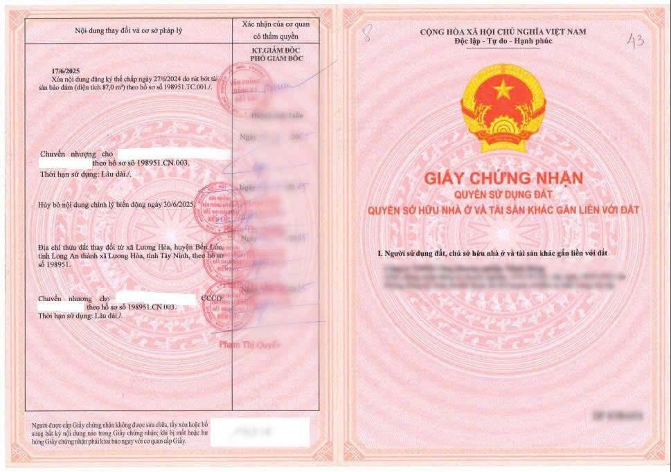 HIẾM CÓ KHÓ TÌM - DUY NHẤT  ĐẤT NỀN SẴN SỔ - ĐƯỜNG 20M -  ĐT830 - TIỆN ÍCH ĐẦY ĐỦ - TÂY SÀI GÒN