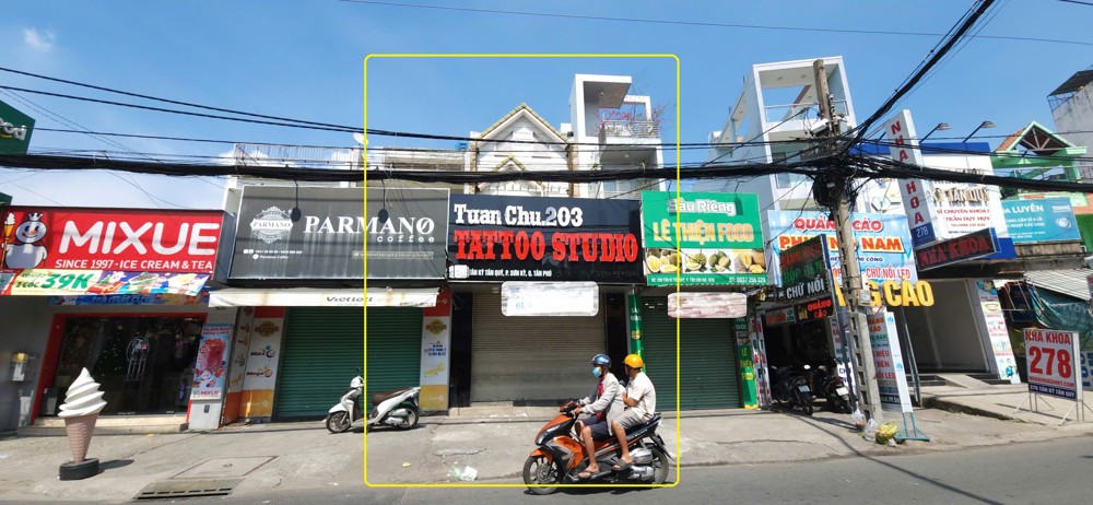 Cho thuê nhà Mặt Tiền Tân Kỳ Tân Quý 101m², 2Lầu - GẦN NGÃ TƯ AEON , ĐH CÔNG THƯƠNG