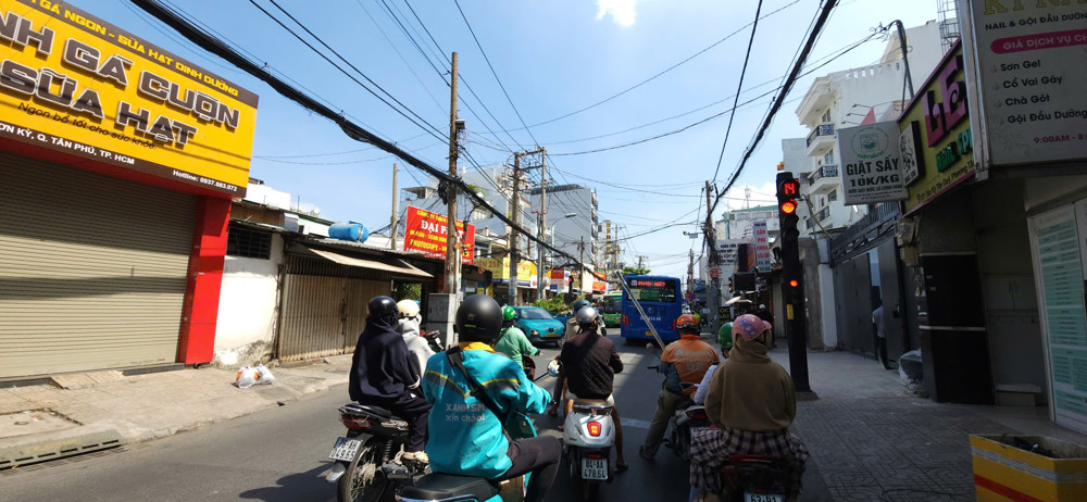 Cho thuê nhà Mặt Tiền Tân Kỳ Tân Quý 101m², 2Lầu - GẦN NGÃ TƯ AEON , ĐH CÔNG THƯƠNG