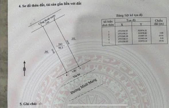 Cần bán cặp Minh Mạng vip 1 khu biển Sơn Thủy. LH 0905233234