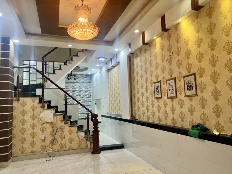 Bán nhà 4 tầng, 4 PN, 4 WC, 52m2 tại Hiệp Bình Chánh,Thủ Đức, giá 6,6 tỷ, Sổ Hồng, đường Số 50. LH