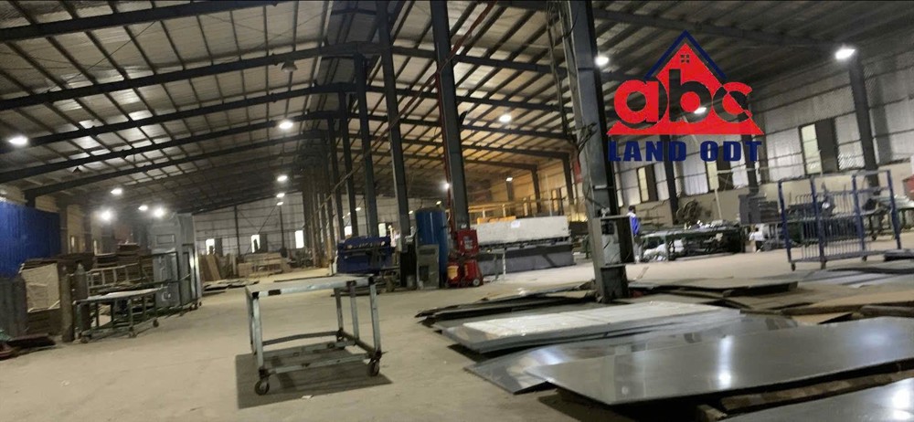 Bán nhà xưởng khung thép kiên cố pháp lý đầy đủ thuận lợi đầu tư SX lâu dài