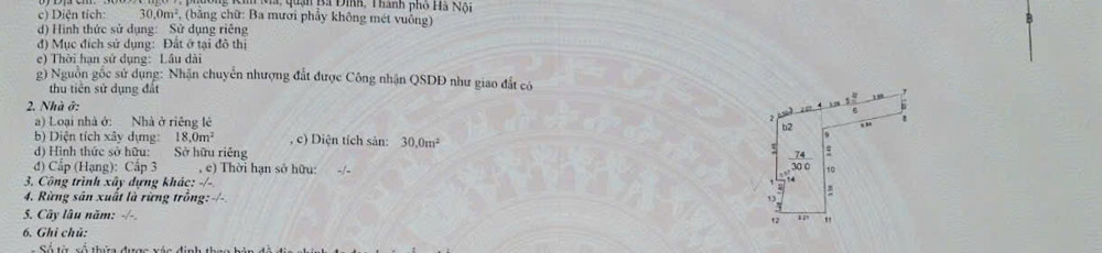 CHÍNH CHỦ CẦN BÁN NHANH – NHÀ KIM MÃ, quận BA ĐÌNH, HÀ NỘI – VỊ TRÍ SIÊU Trung Tâm