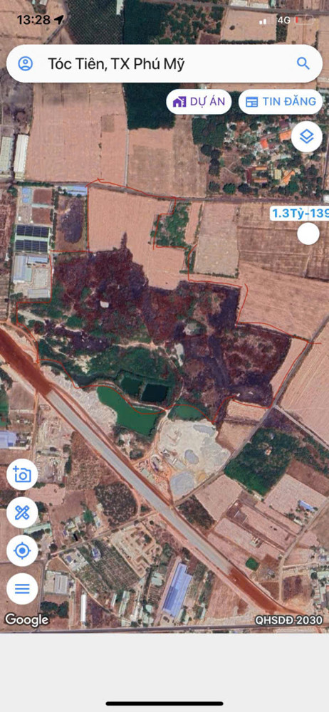 Chủ kẹt tiền bán gấp 21ha tốc tiên sát đường dẩn cao tóc biên hòa vũng tàu