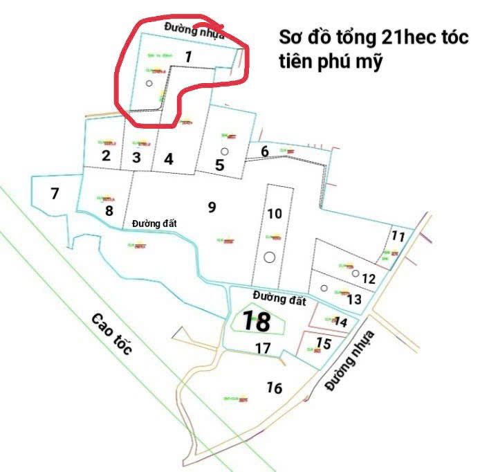 Chủ kẹt tiền bán gấp 21ha tốc tiên sát đường dẩn cao tóc biên hòa vũng tàu
