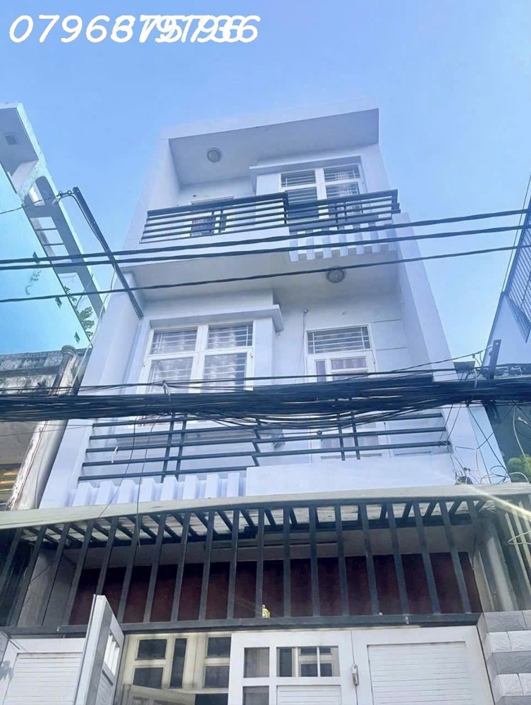 NHÀ ĐẸP 3 TẦNG _ HẺM ÔTÔ - DƯƠNG BÁ TRẠC. P1Q8 GẦN CẦU NGUYỄN VĂN CỪ