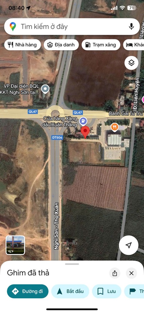 CẦN CHUYỂN NHƯỢNG LÔ ĐẤT THƯƠNG MẠI DV 18000m2 ngay ngã tư Sao Vàng