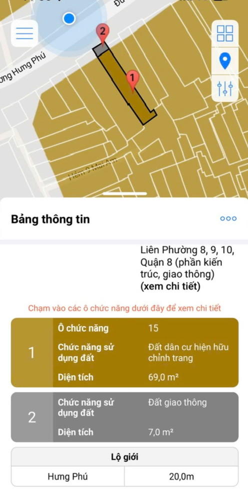 Nhà MT Hưng Phú 76,5m2 - Phường 9 - Giá : 13,5 Tỉ (TL)