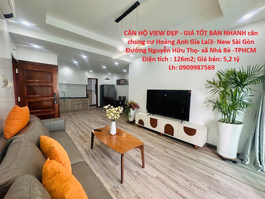 Căn Hộ View Đẹp - Giá Tốt Bán Nhanh Căn Chung Cư Hoàng Anh Gia Lai3- New Sài Gòn Huyện Nhà Bè, Tphcm