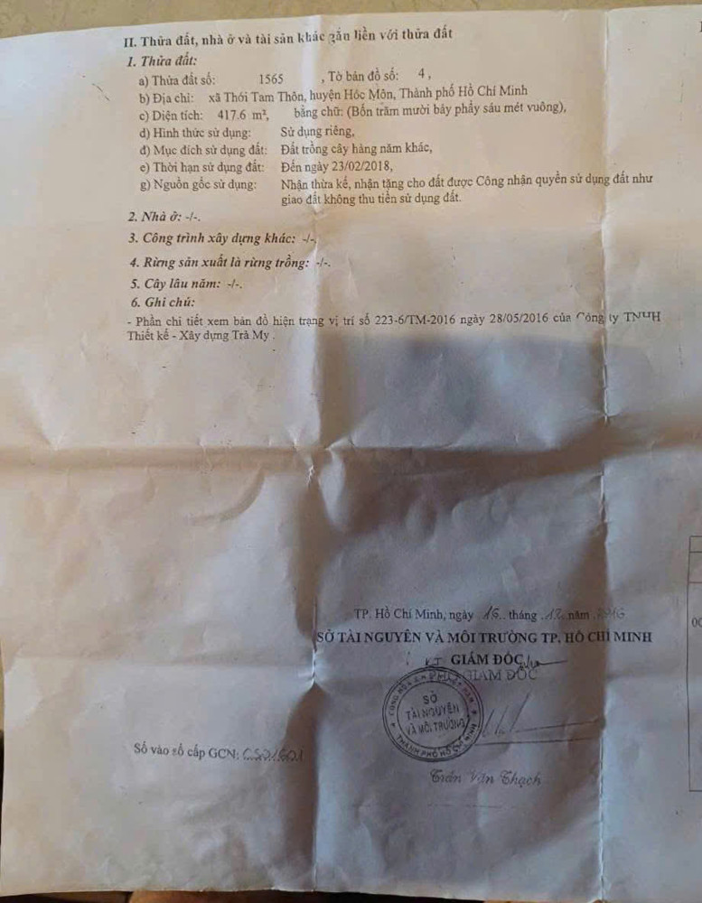 BÁN ĐẤT (11x38) MẶT TIỀN NGUYỄN THỊ NGÂU – LÔ ĐẸP HIẾM HẬU 13m – SẴN 250m² THỔ CƯ!