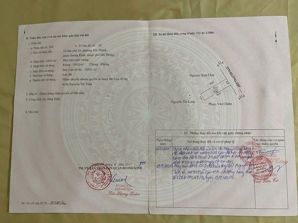 Giá 3.x tỷ – Lô đất Hải Thành 1 hiếm khu vực – Gần KCN, sát chợ, phù hợp đầu tư giữ tài sản  ZALO