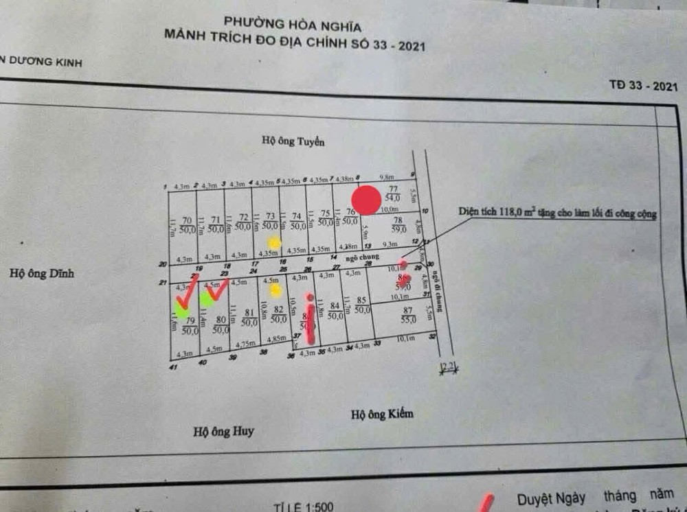 1,6x TỶ – LÔ ĐẤT TUYẾN 2 NGÕ 136 HẢI PHONG, SÁT CẦU RÀO 3 – NGUỒN HÀNG ĐẦU TƯ HIẾM KHU HÒA NGHĨA