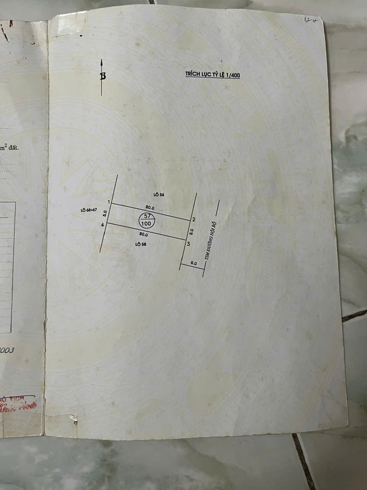 Bán lô đất tái định cư Gốc Lim Đằng Hải, Hải An, Hải Phòng giá tốt