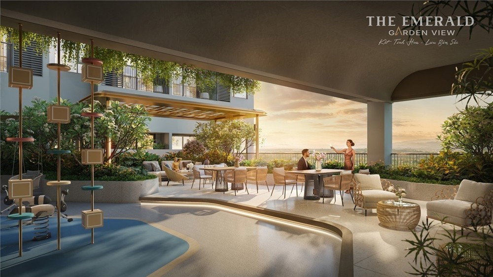 The Emerald Garden View – Chuẩn sống đôi xanh giữa lòng Thuận An, Bình Dương  Chỉ từ 35 triệu/m²
