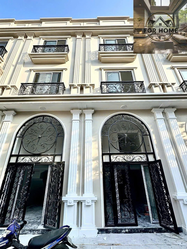 Bán Nhà 4 Tầng Xây Mới Độc Lập Gần Mặt Đường Đông Khê, Hải Phòng – Kiến Trúc Tân Cổ Điển Châu Âu