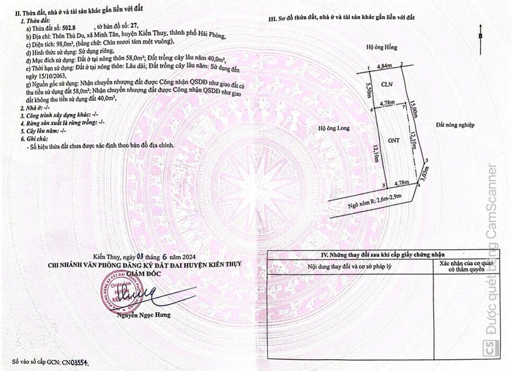 9xx TRIỆU – LÔ ĐẤT THÙ DU MINH TÂN – NGÕ NHỰA 4M ÁP PHAN – GIÁ HIẾM KHU VỰC  ZALO 0567 222 555